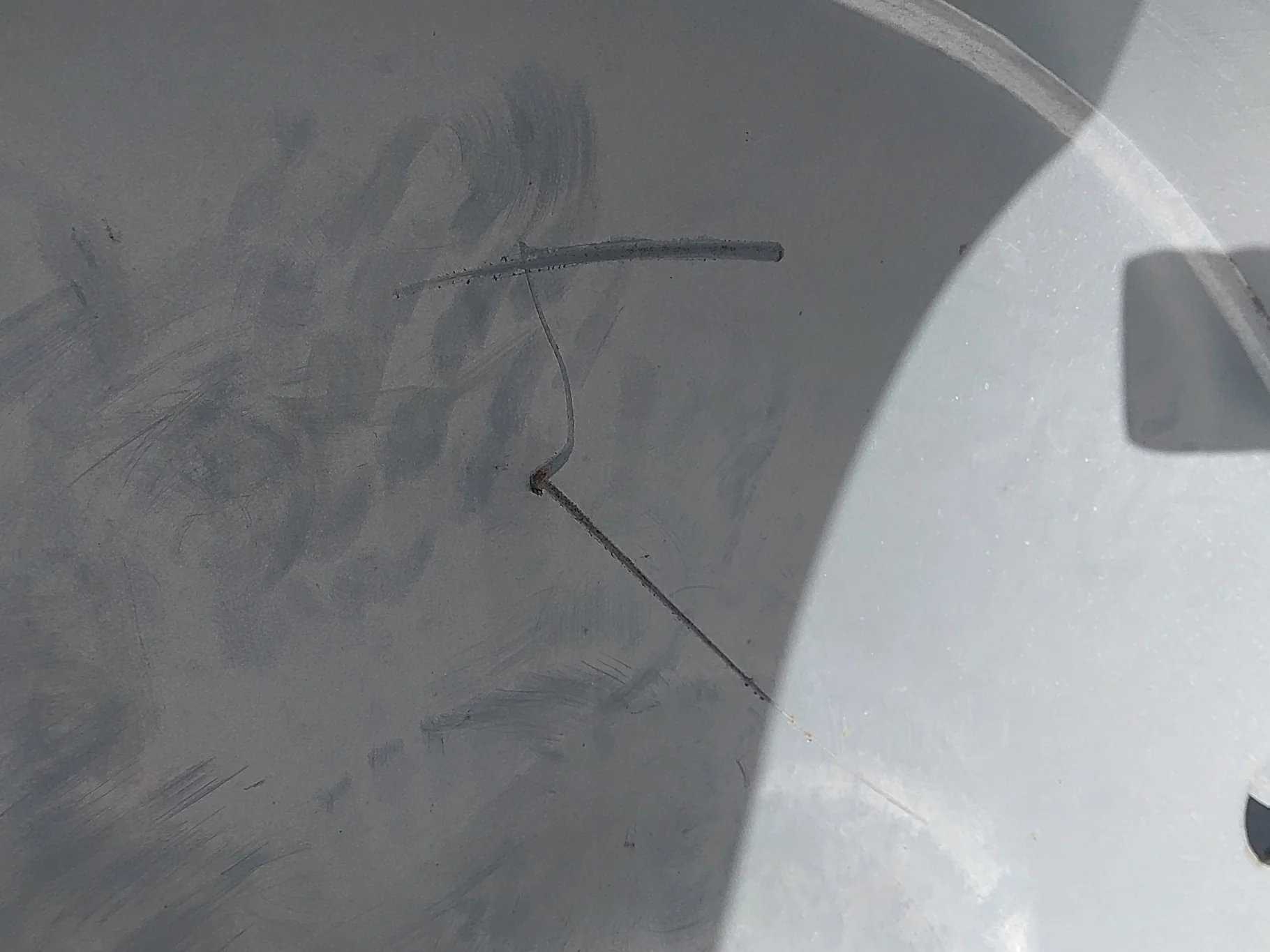 Used 18 x 38 CIH 8 Bolt Wheel (rust, chipped paint) image 2