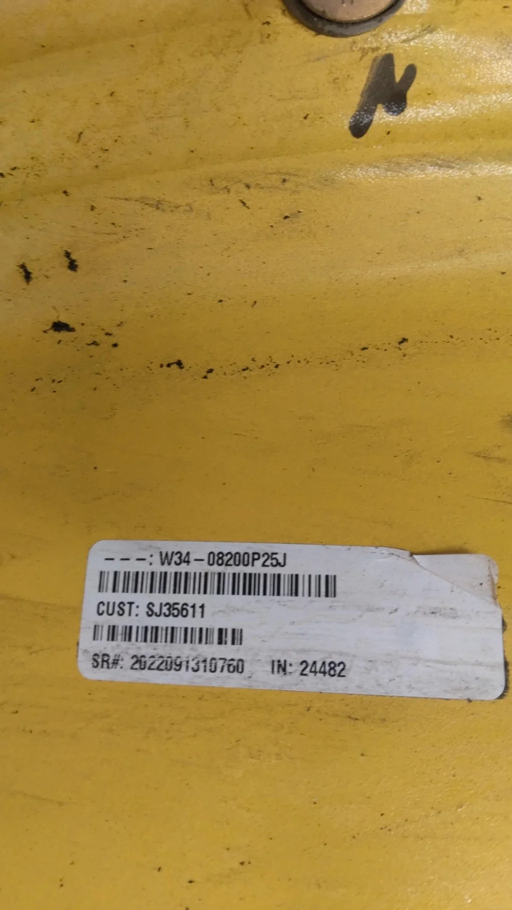 Take-Off 15 x 34 4-2 Rail Yellow Wheel image 3