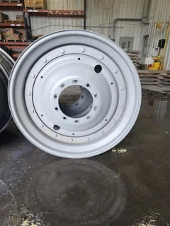 Take-Off 12 x 38 Moveero Rim & Rail Wheel w/ Disc Agco Gray image 2