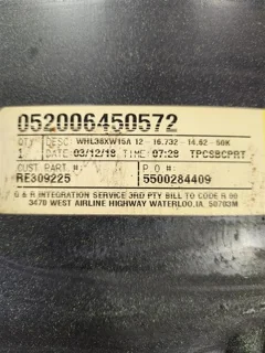 Take-Off 15 X 38 Waffle 24-33.25 Yellow Wheel image 2