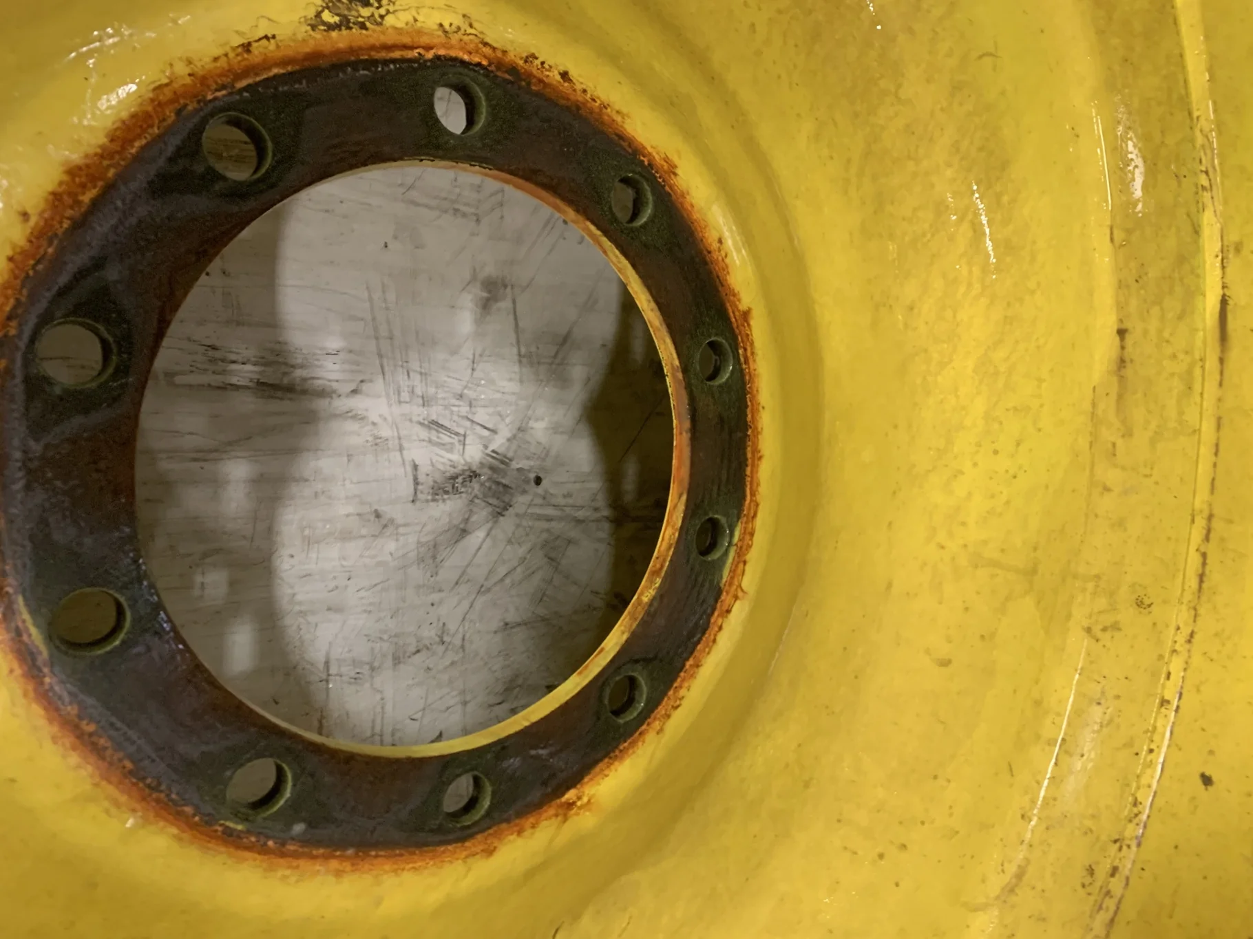 Used 12 X 46 John Deere 10 hole Bubble Disc - Good Condition image 2