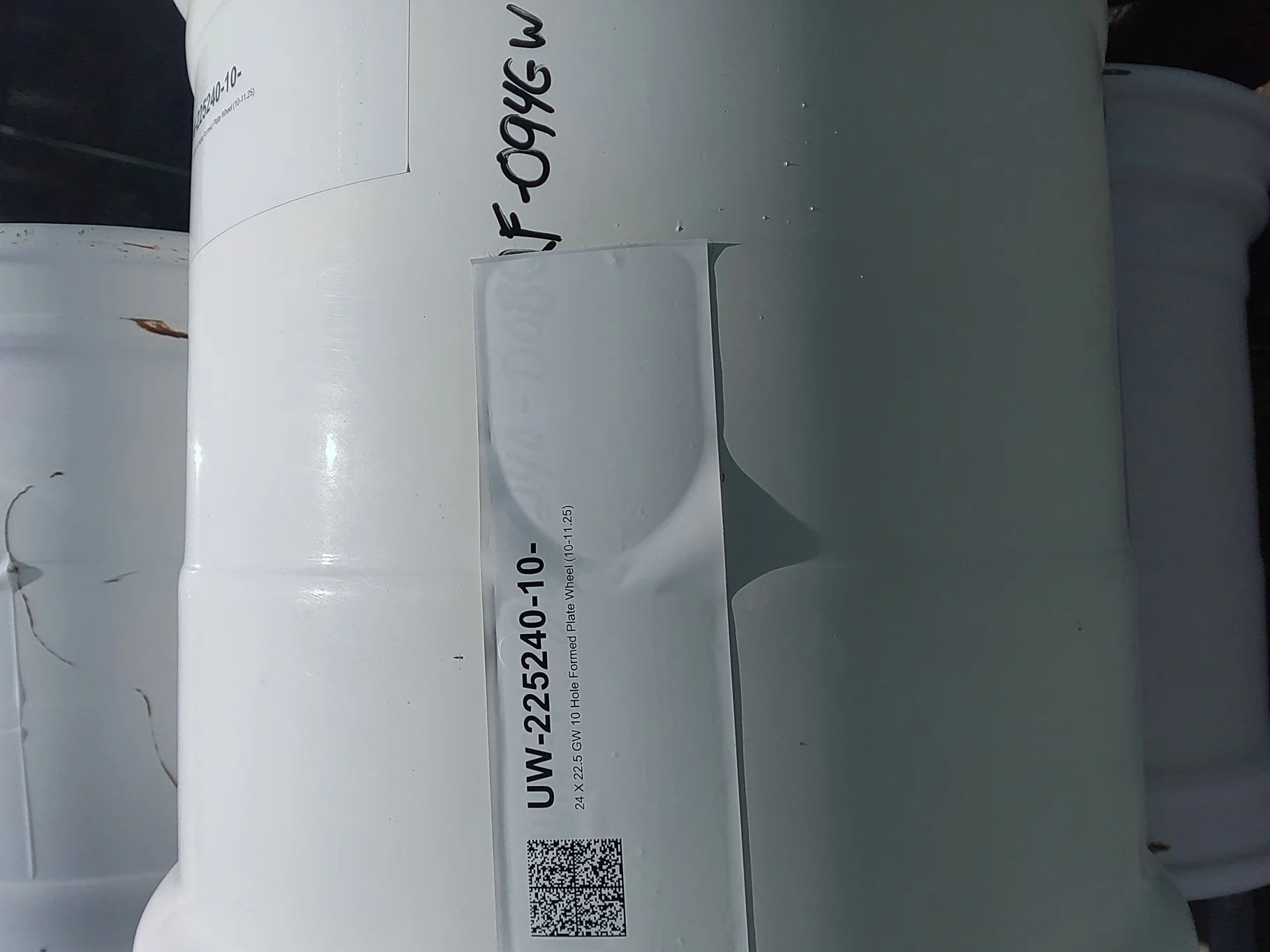 24 X 22.5 GW 10 Hole Formed Plate Wheel (10-11.25)