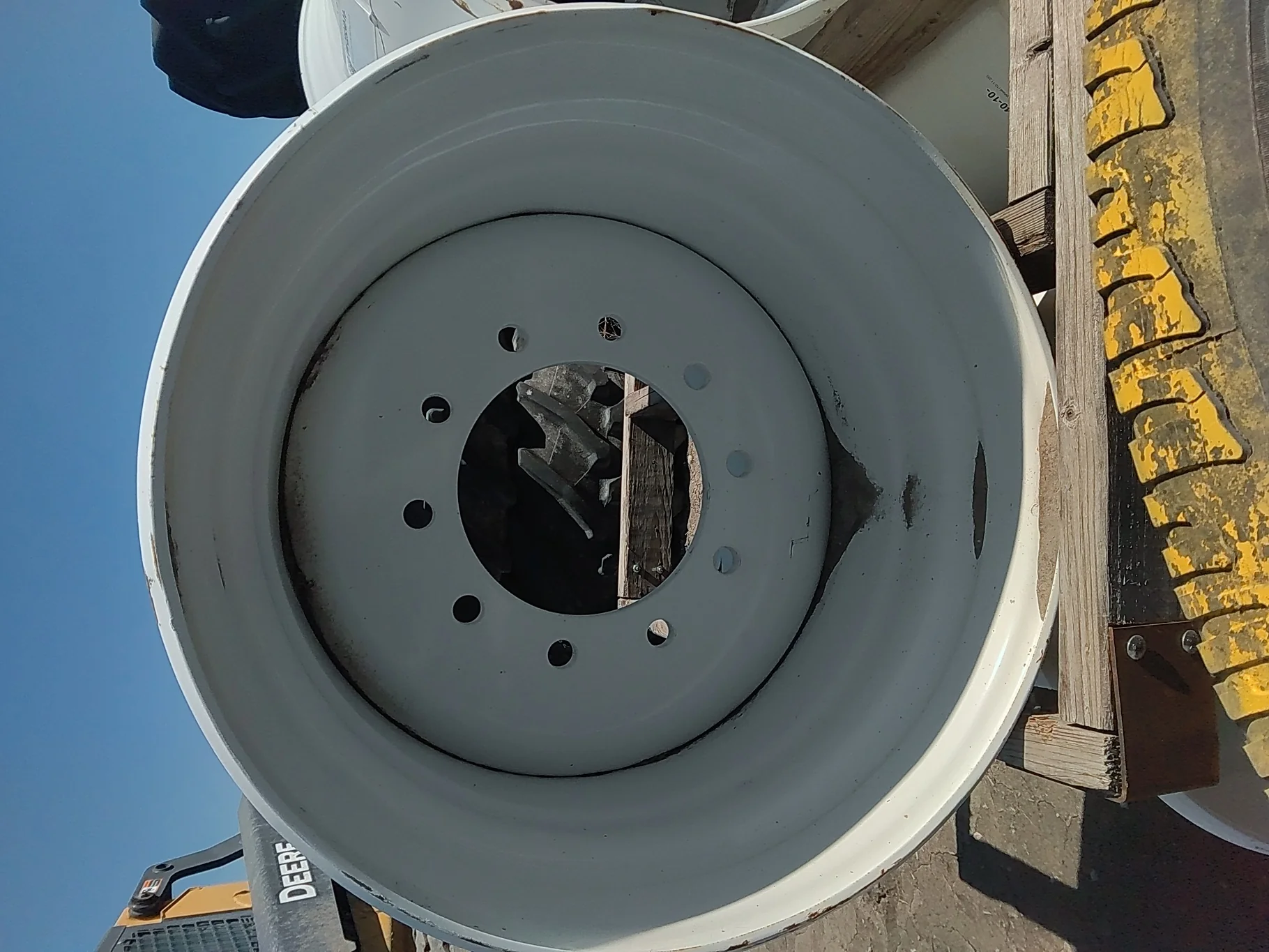 24 X 22.5 GW 10 Hole Formed Plate Wheel (10-11.25) image 2