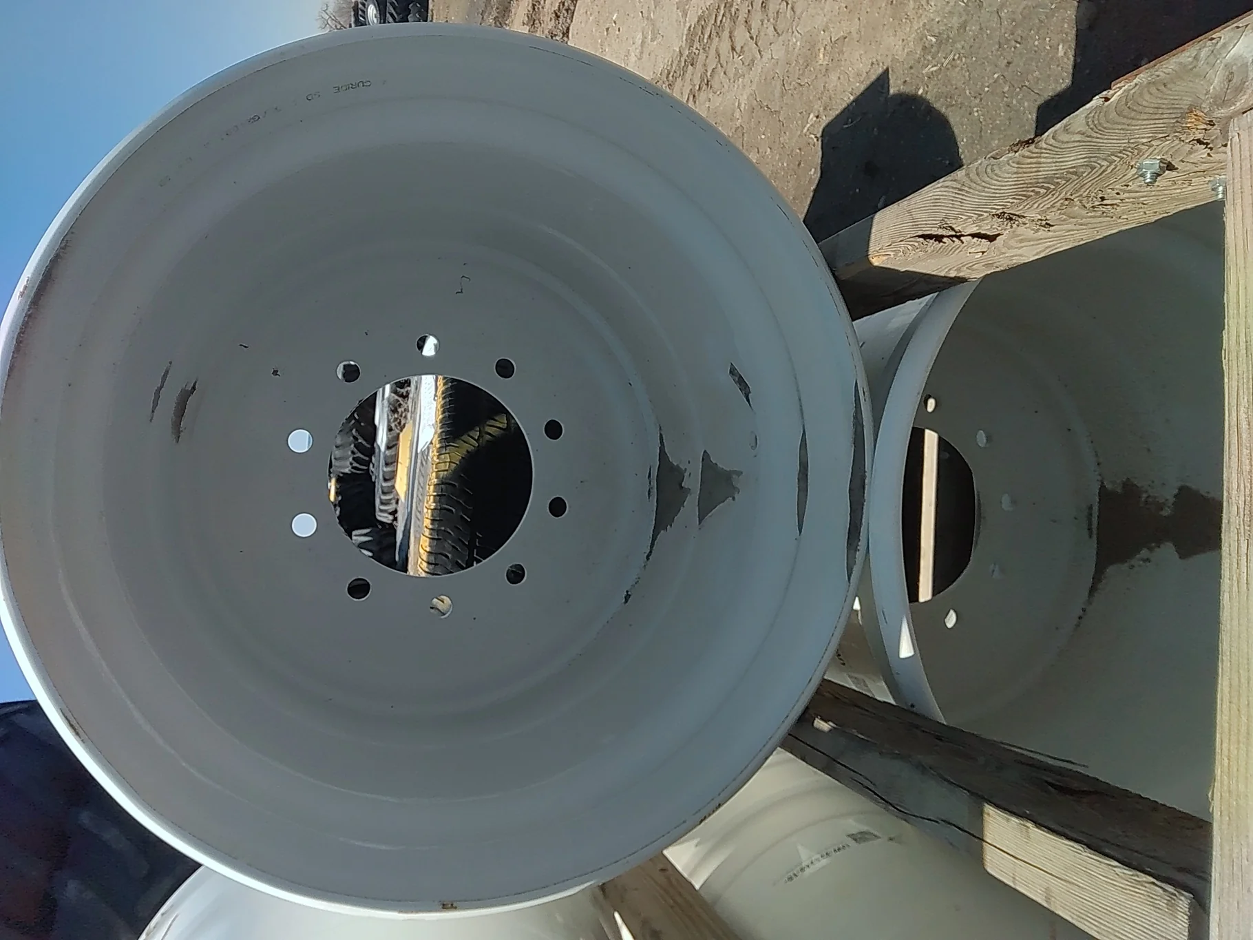 24 X 22.5 GW 10 Hole Formed Plate Wheel (10-11.25) image 5