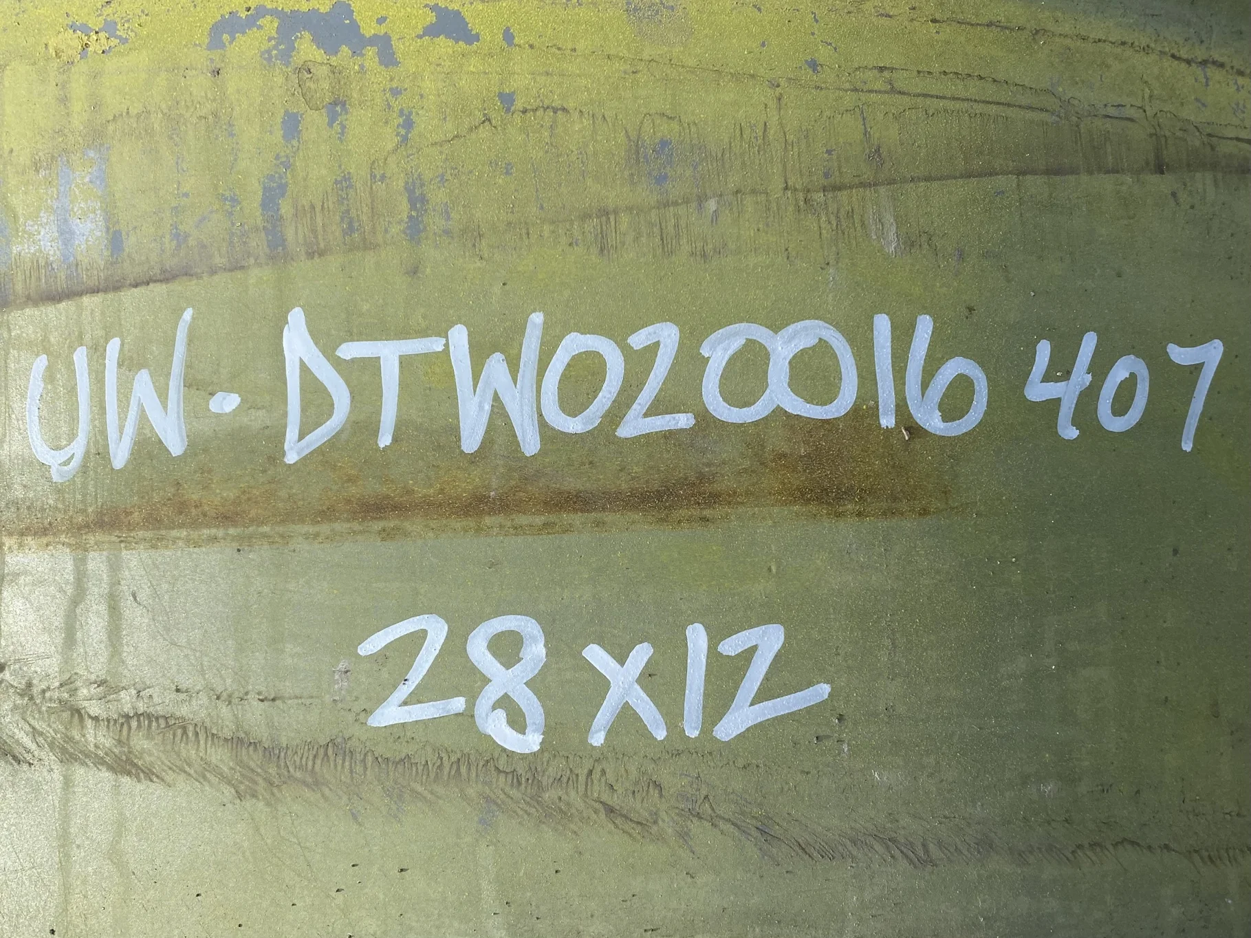 Used 12 X 28 John Deere GKN Waffle Wheel (8-8-6) center. Scratches, scuffs, rust. image 8