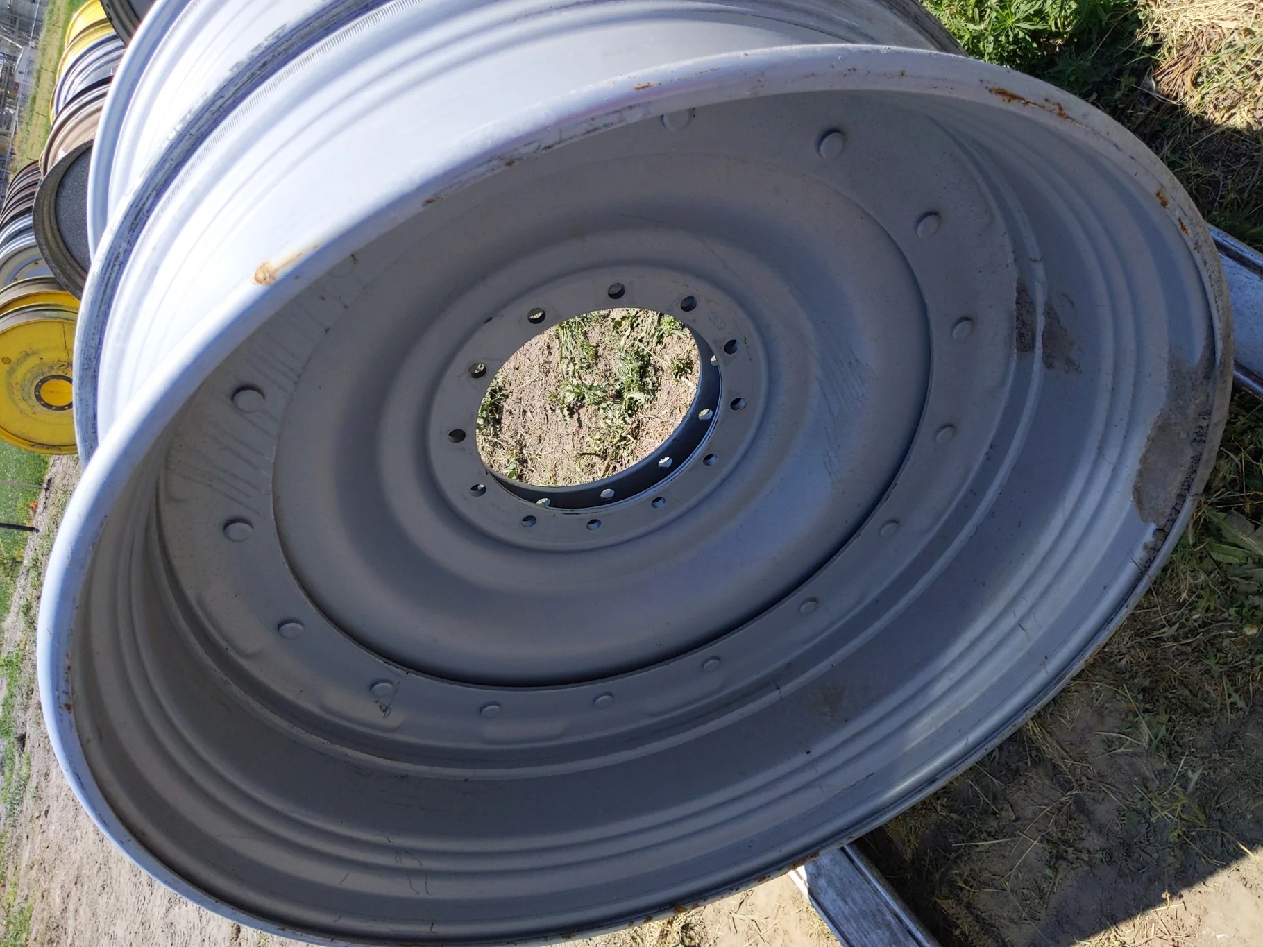 Used 15 X 50 Agco Stub Disc with 12 Bolt Wheel