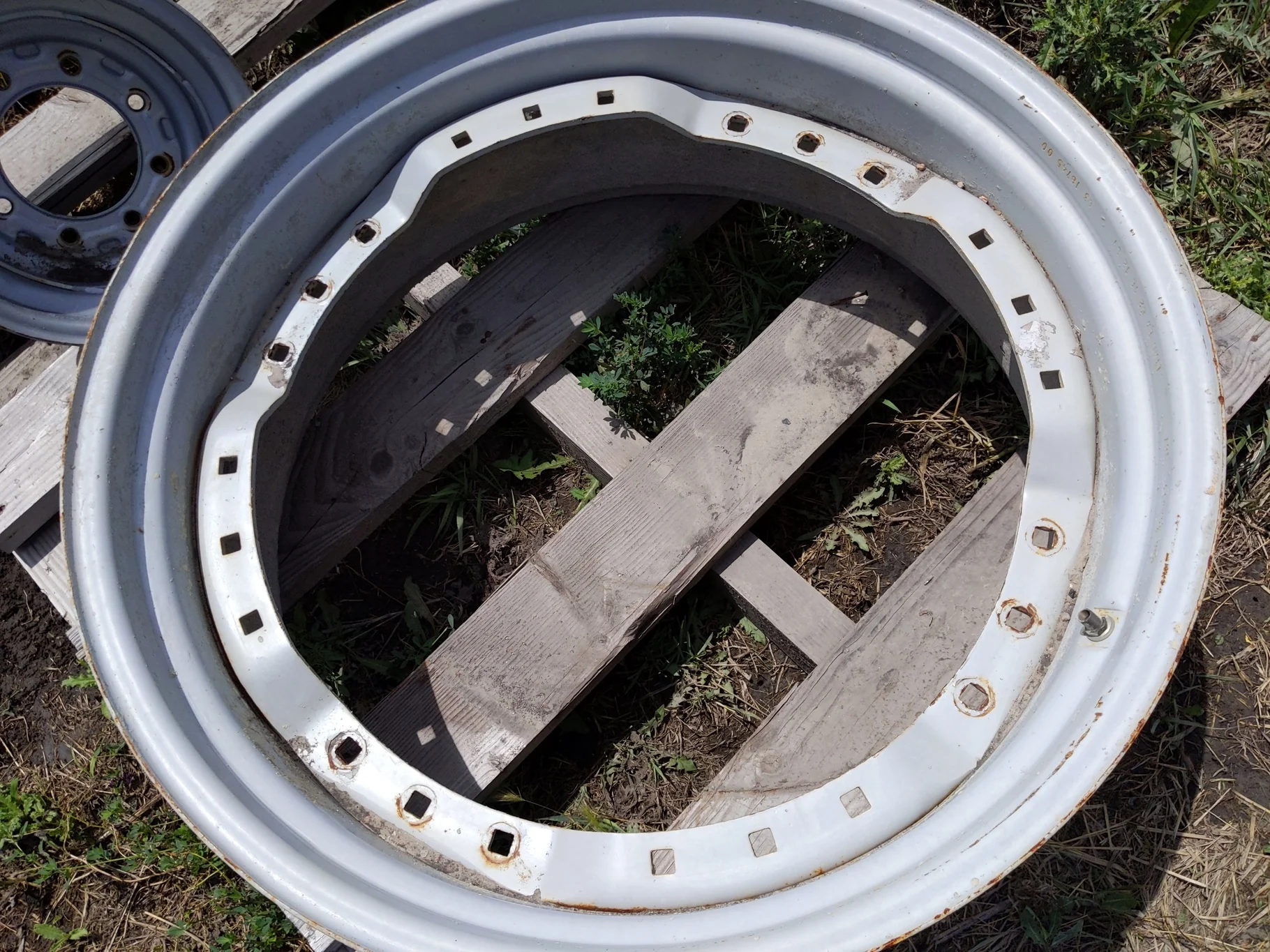 Used 13 X 34 Agco Waffle Wheel