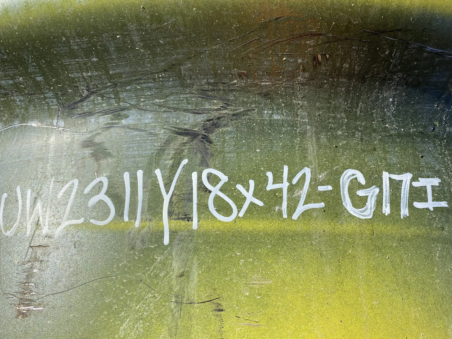 Used 18 X 42 John Deere Inside Dolly Dual  ( Gashes, Scuffs, Rust Spots) image 12