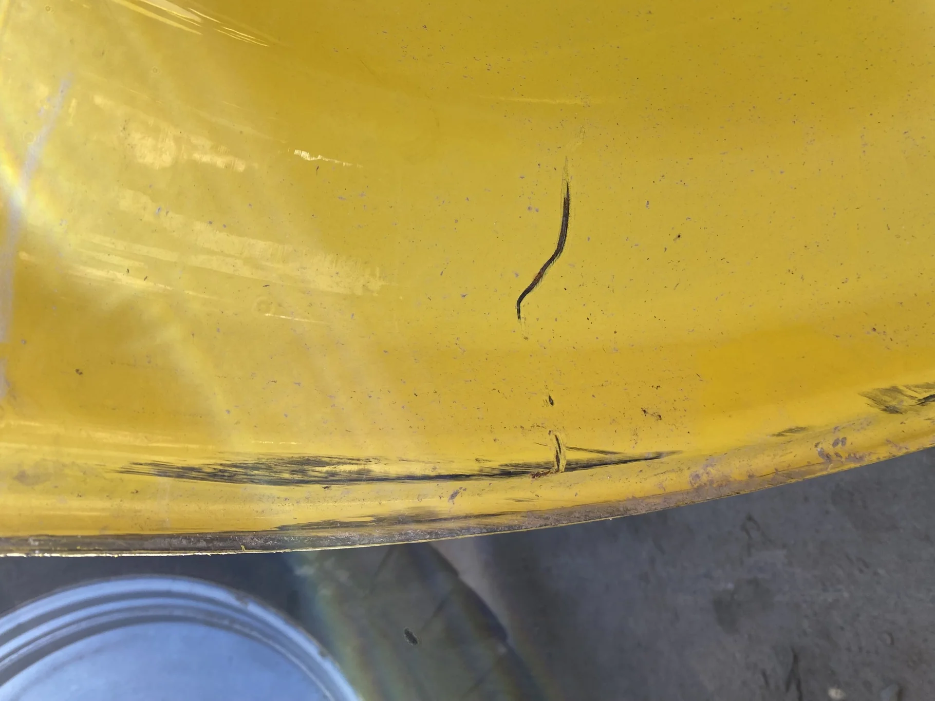 Used 18 X 42 John Deere Inside Dolly Dual  ( Gashes, Scuffs, Rust Spots) image 3