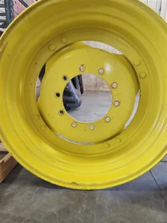 Used 13 x 34 Moveero Waffle Wheel w/ Disc JD Yellow image 2