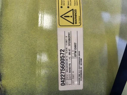 TAKE-OFF 18 X 38 12-13.976-11.857-3.17OUT YELLOW SPRAYER WHEEL image 2