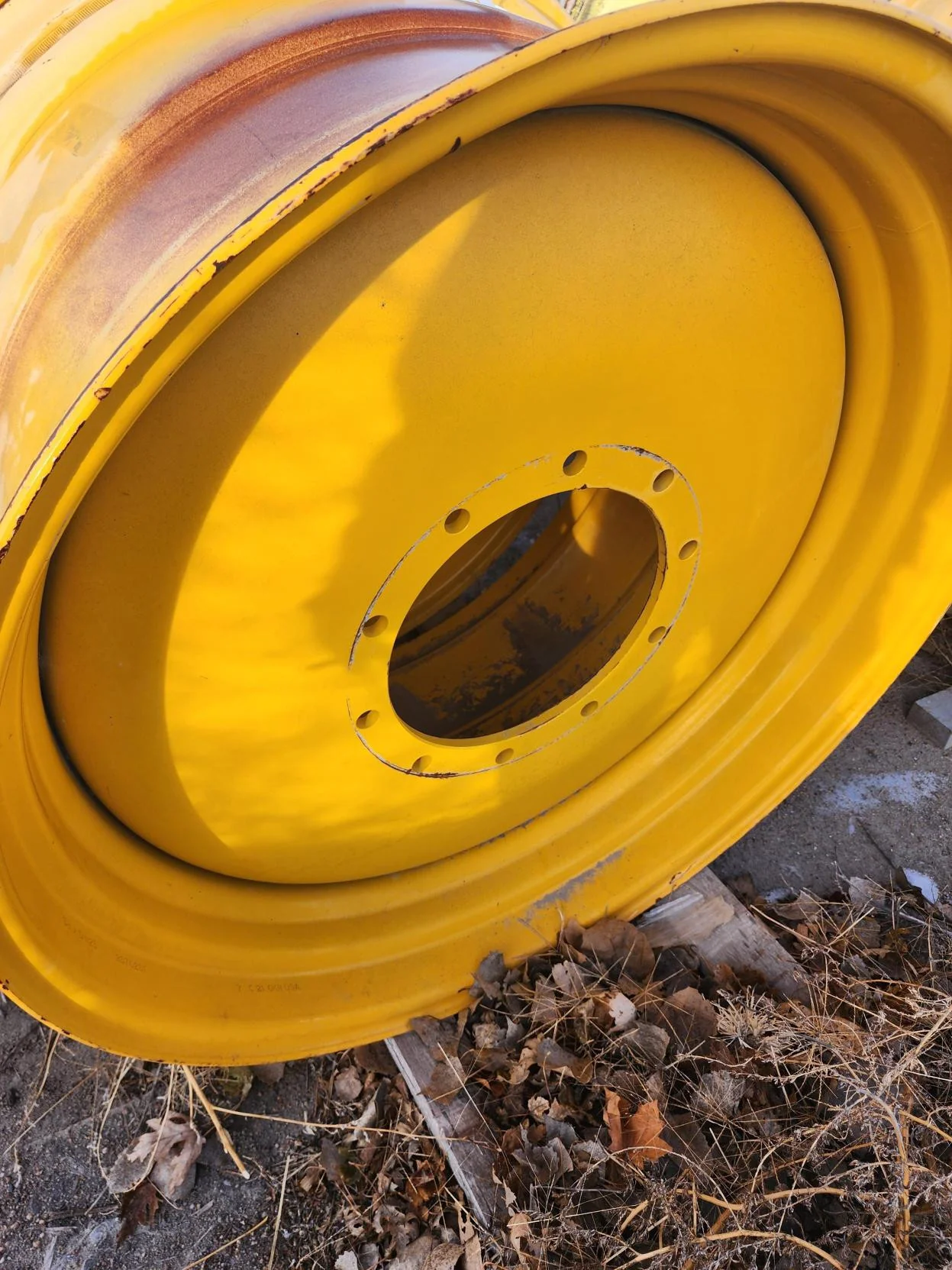 Take-Off 23 X 38 10-14.567-12.44-7.78 OFFSET HAGIE ORANGE SPRAYER WHEEL image 2