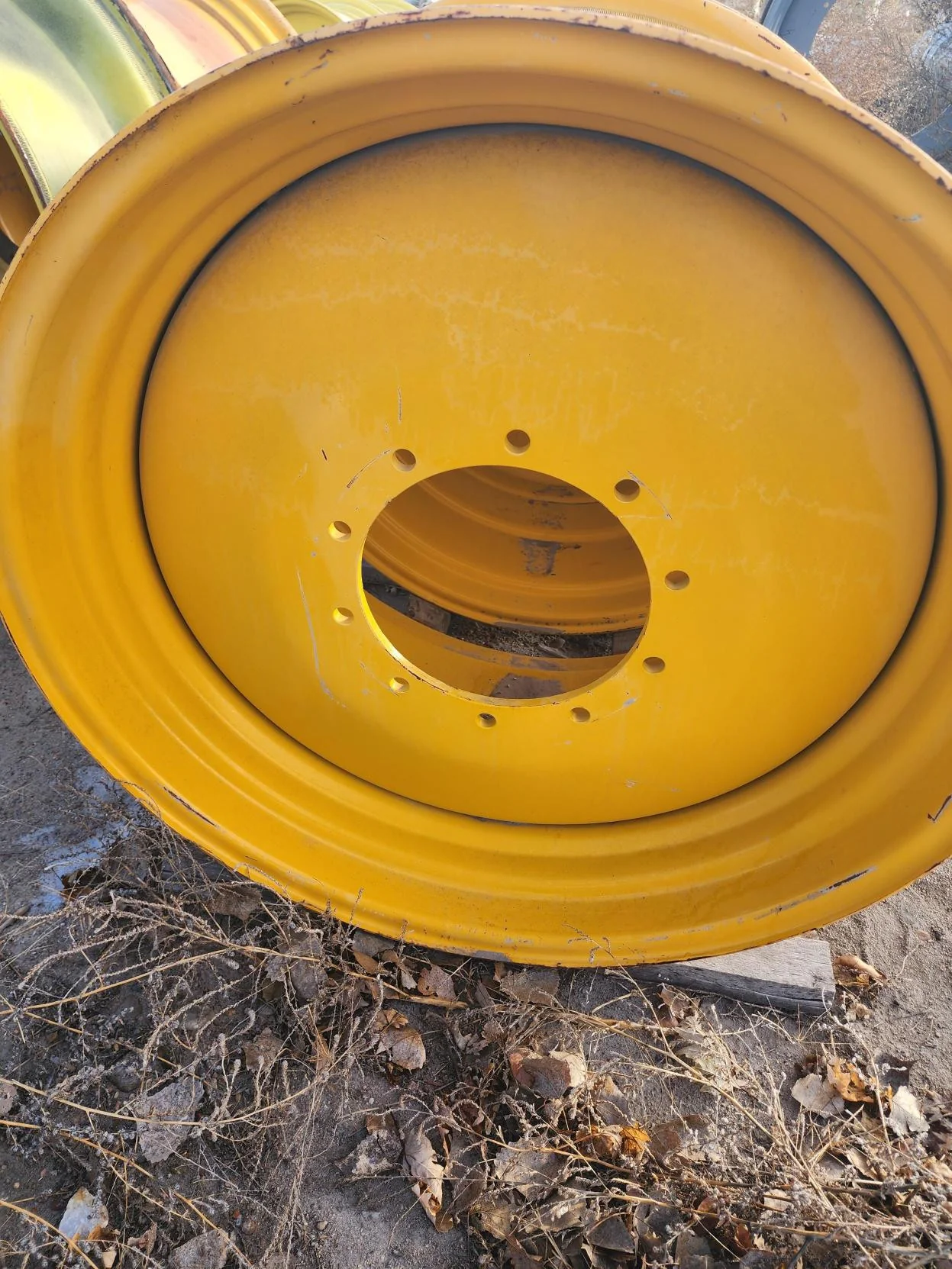 Take-Off 23 X 38 10-14.567-12.44-7.78 OFFSET HAGIE ORANGE SPRAYER WHEEL image 3