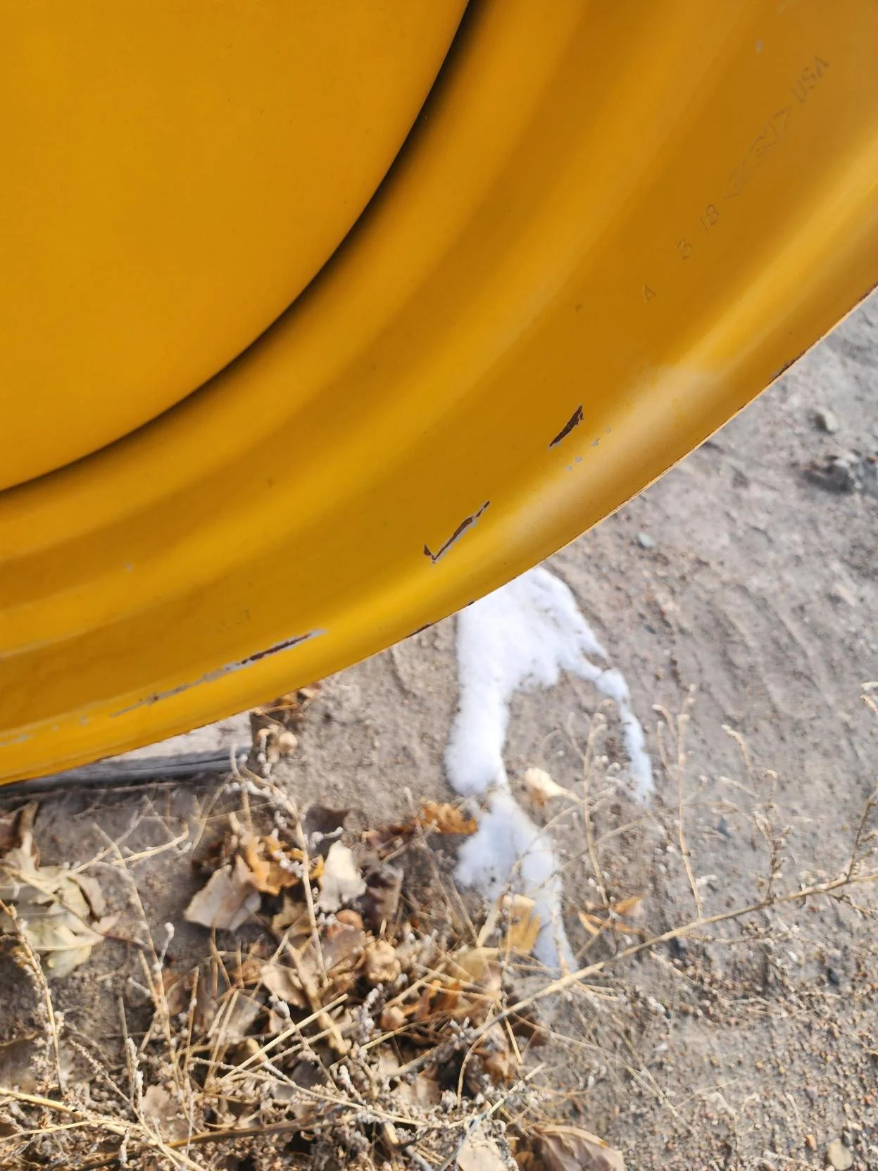 Take-Off 23 X 38 10-14.567-12.44-7.78 OFFSET HAGIE ORANGE SPRAYER WHEEL image 5