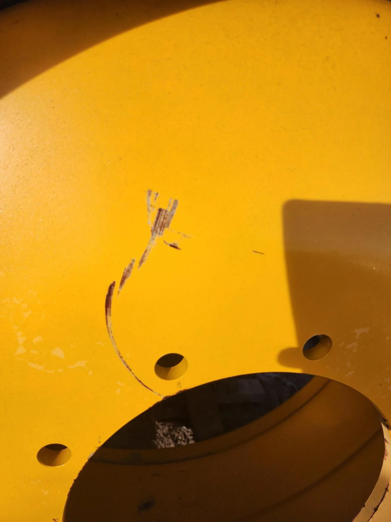 Take-Off 23 X 38 10-14.567-12.44-7.78 OFFSET HAGIE ORANGE SPRAYER WHEEL image 9